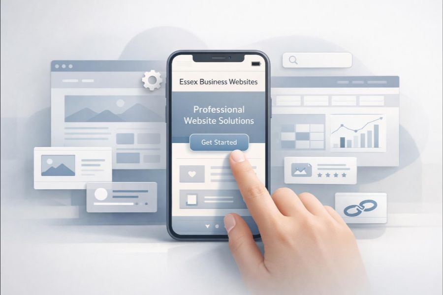 Mobile website design for Essex business websites