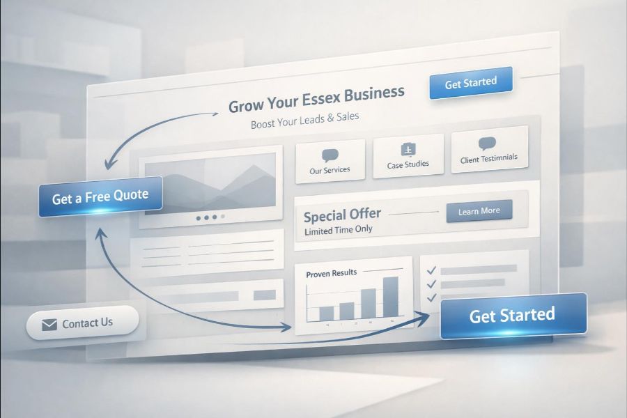 Web design costs in Essex guide for businesses