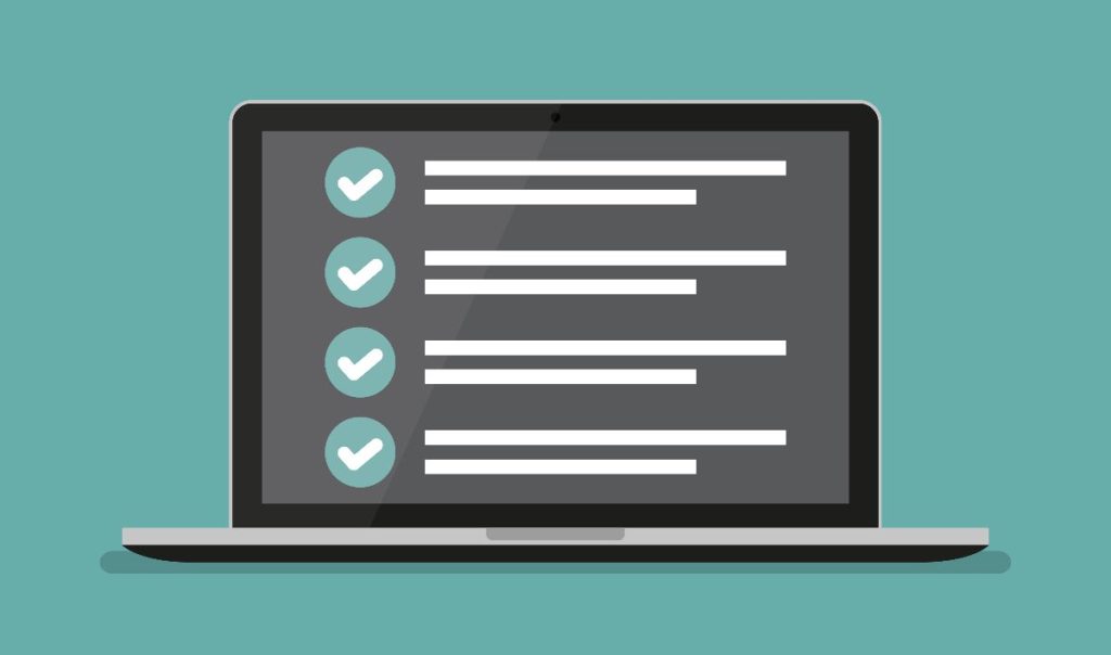 Website structure with sitemap, content strategy, and user journey Checklist before development begins